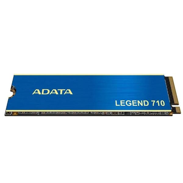 SSD Adata Legend 710, 256GB, Nvme M.2 2280, Leitura 2100mb s, Gravacao 1000mb s - Aleg-710-256gcs