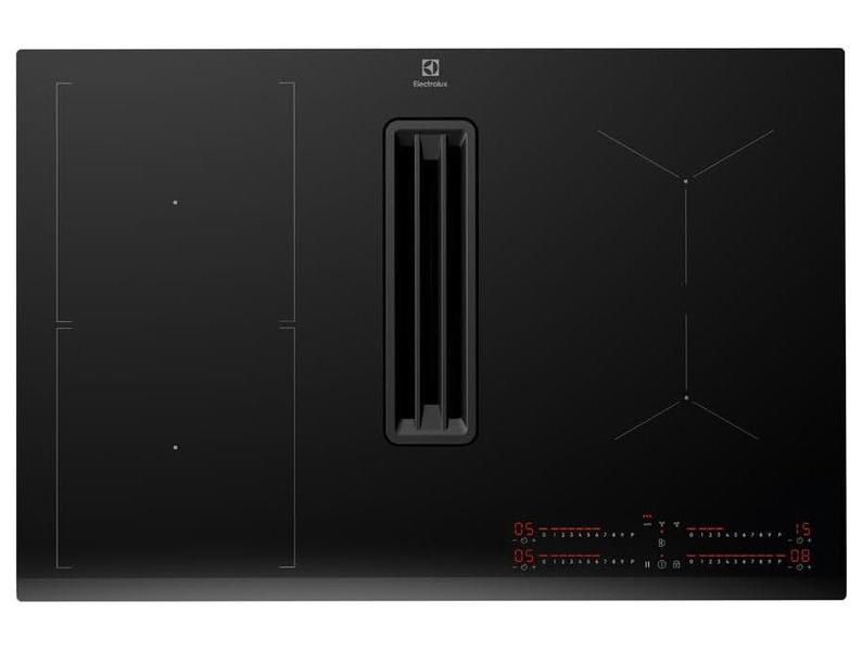 Cooktop 4 Bocas Indução Electrolux Mesa de Vidro Preto Acendimento Automático Touch IE8CH