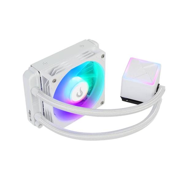 Water Cooler Rise Mode Frost 120mm RGB Rainbow Branco RMWCZ01RBW