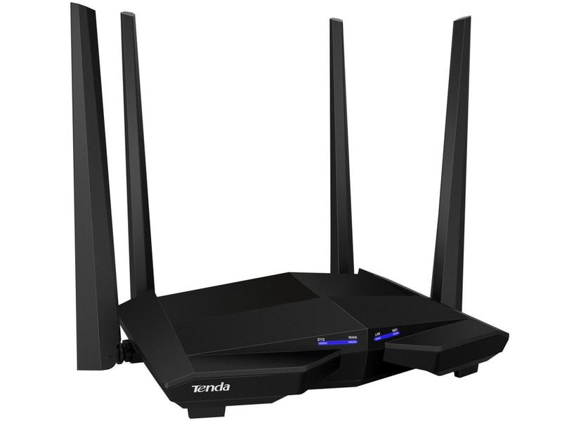 Roteador Tenda AC10 1200Mbps 4 Antenas - 4 Portas