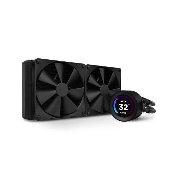 Water Cooler NZXT Kraken Elite 280mm Display LCD - RL-KN28E-B1 Preto