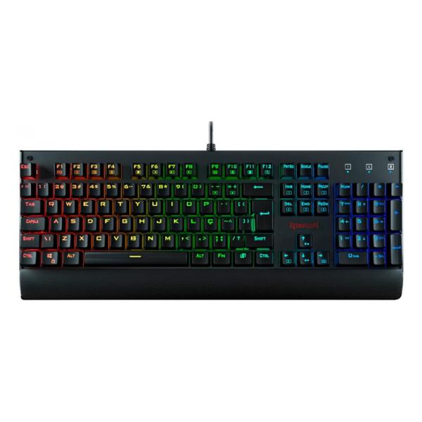 Teclado Mecânico Redragon KALA - LED RGB - Switch Outemu Blue - K557RGB - ABNT2