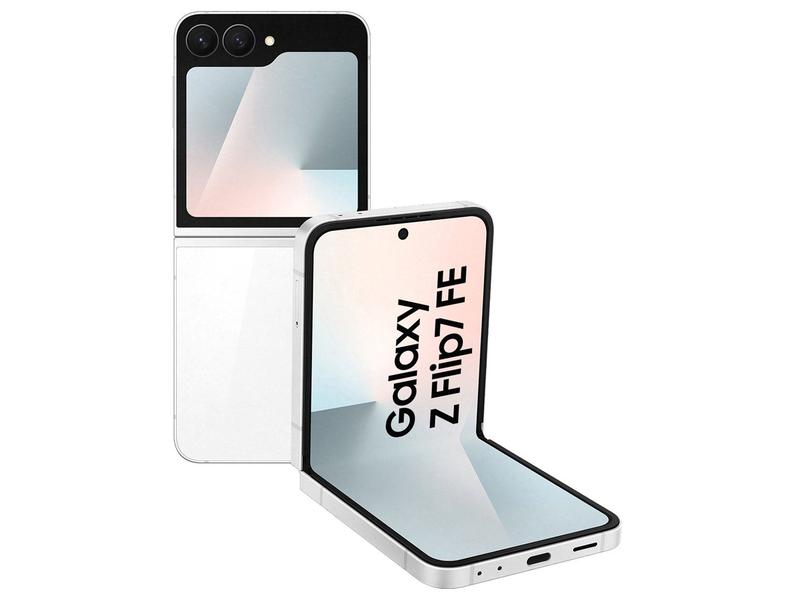Celular Samsung Galaxy Z Flip7 FE 128GB Branco 5G 8GB RAM Tela 6,7" Câm. Dupla de 50MP Galaxy AI Celular Samsung Galaxy Z Flip7 FE 128GB Branco 5G 8GB RAM Tela 6,7" Câm. Dupla de 50MP Galaxy AI