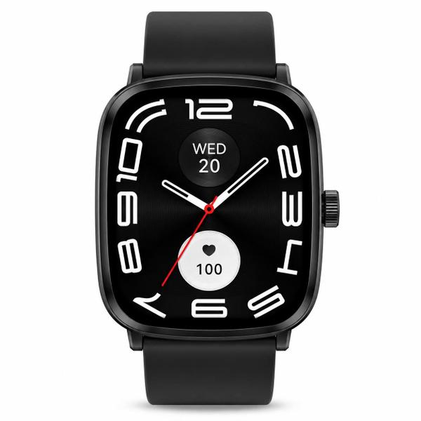 Smartwatch Haylou RS5 Preto com Tela AMOLED e Chamadas Bluetooth