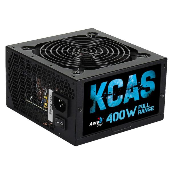 Fonte Real Gamer ATX KCAS 400W 80 Plus 110V/220V Aerocool