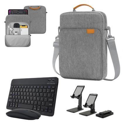 Capa Bolsa Bag Case Teclado Magnetico Wireless Touchpad Compatível com Samsung Tab A11 A11 Plus A9 A9 Plus Design Compac