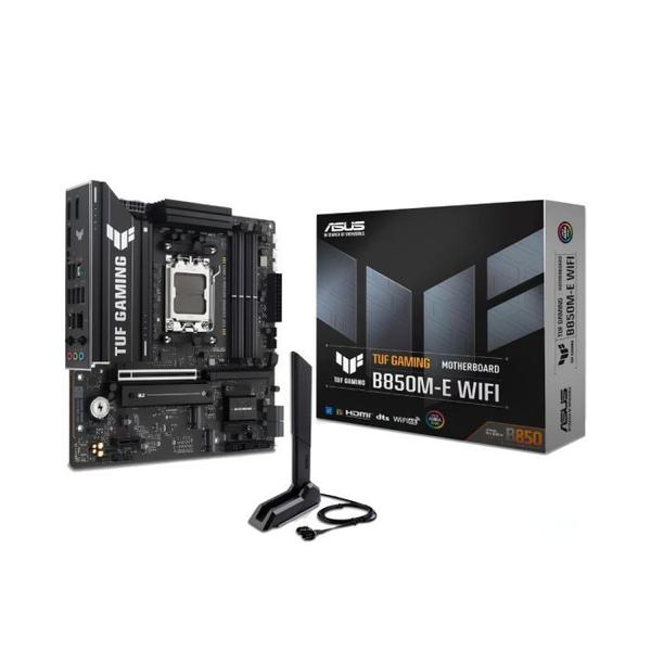 Placa Mãe Asus TUF GAMING B850ME WIFI AM5 4xDDR5 AMD B850 mATX