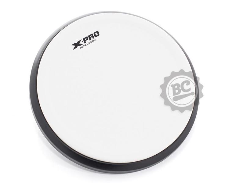 Pad de Bateria Eletrônica X-Pro C. Ibañez 10 White Dual Zone compatível com a maioria das marcas