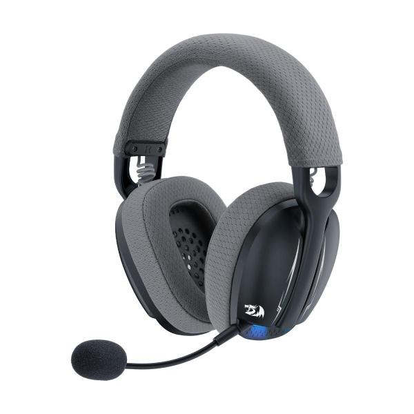 Headset Gamer Redragon Skuld Pro - Drivers 40mm - Bluetooth - Microfone Removível - Preto - H878BG
