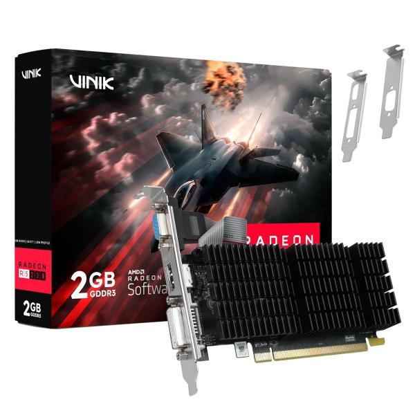 Gpu Radeon R5 230 2gb Ddr3 64 Bit Low Profile - Gpuvkr52302gbh3