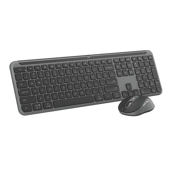 Combinação de teclado e mouse Logitech MK955 Signature Slim