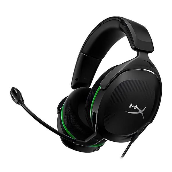 Headset Gamer HyperX CloudX Stinger 2 Core Xbox 40mm Preto e Verde - 6H9B8AA