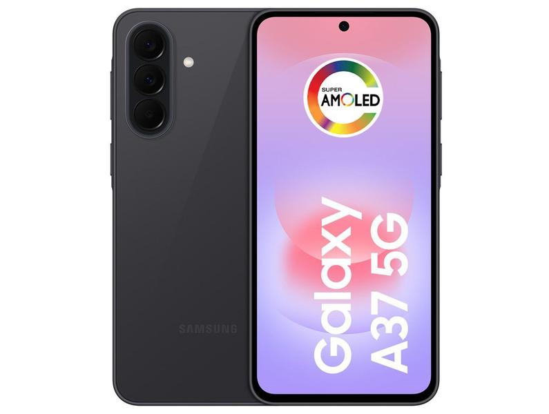 Celular Samsung Galaxy A37 256GB 5G 8GB RAM Preto 6,7" Câm Tripla + Selfie 12MP