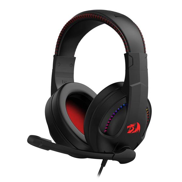 Fone Headset Gamer Cronus RGB, Preto, P3, H211-RGB, REDRAGON REDRAGON