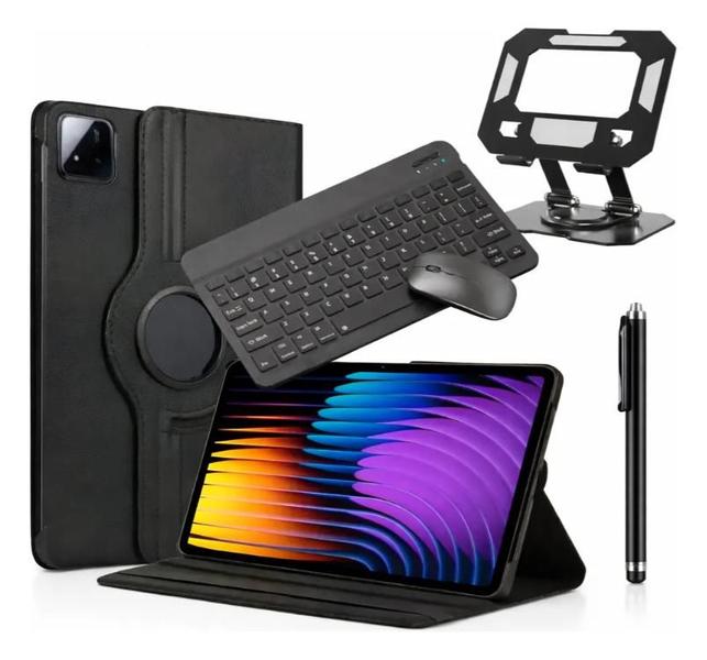 Kit Para Tab Xiaomi Pad 7 Capa, Teclado E Mouse, Caneta