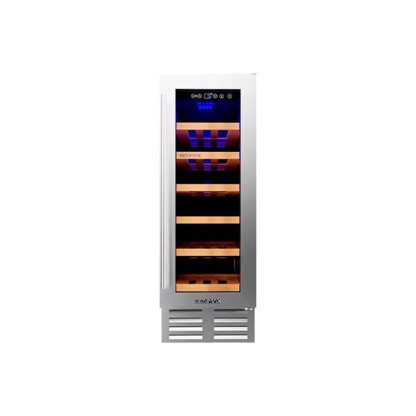 Adega Benmax 18 garrafas Compressor Single Zone Inox BAC18 127V