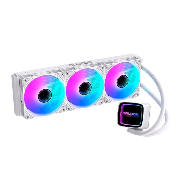 Water Cooler Gamer Round5 Euros 360 ARGB Branco