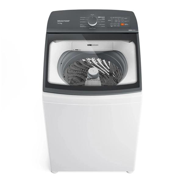 Máquina de Lavar Brastemp 14Kg Branca com Ciclo Tira Manchas Advanced e Smart Sensor BWF14BB
