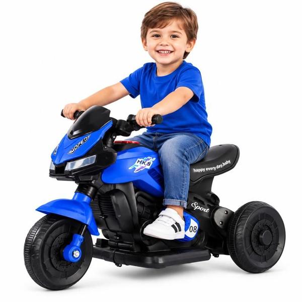 Moto Elétrica Infantil Scooter Menino e Menina Acima de 3 Anos Bateria Recarregável Moto Elétrica Infantil Scooter Menino e Menina Acima de 3 Anos Bateria Recarregável