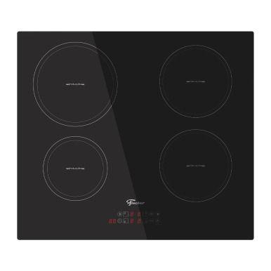 Fogão Cooktop Elétrico Mesa Vitrocerâmica 4Boca Touch Fischer Preto 220v Fogão Cooktop Elétrico Mesa Vitrocerâmica 4Boca Touch Fischer Preto 220v