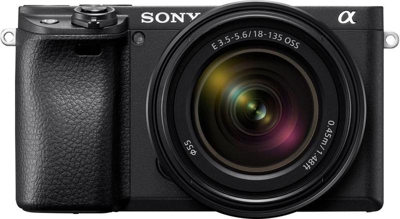 Sony - Alpha A6400 Câmera Fotográfica Digital 4K Com Lentes E 18-135Mm F/3.5-5.6 Oss - Preto-Ilce-6400M/B