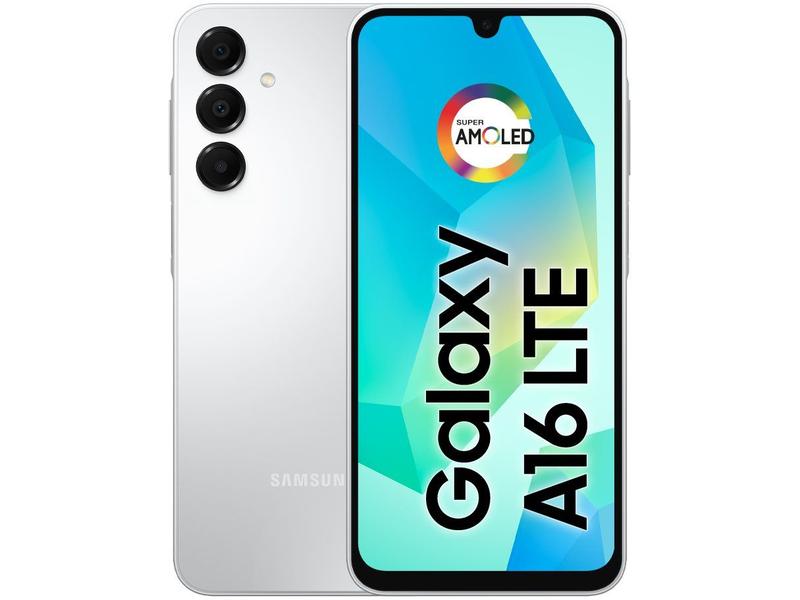 Smartphone Samsung Galaxy A16 256GB Cinza 8GB RAM 6,7" FHD+ Câm Tripla + Selfie 13MP