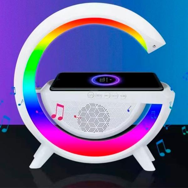 G Speaker Smart Station Luminária Caixa De Som Carregador