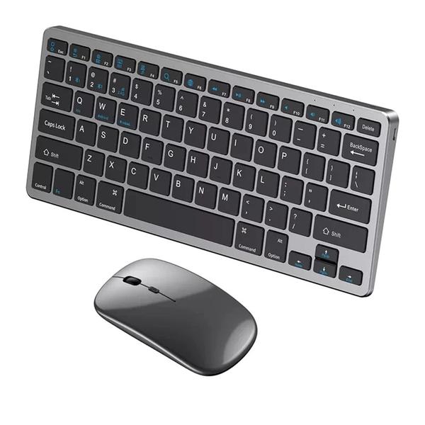 Teclado Bluetooth Recarregável + Mouse recarregável Para Macbook Air 13 M1