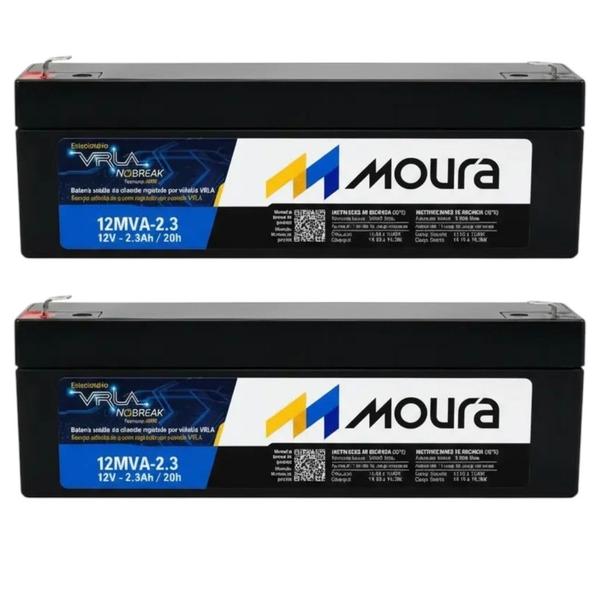 Bateria Selada Moura Power 12 V 2,3 Ah Recarregável