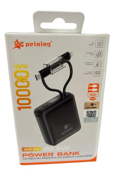 Power Bank Pequeno 10.000mah Turbo Carregador Portátil