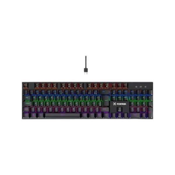 Teclado Gamer Mecânico Fortrek Gravity 100 Fullsized Switch Outemu Red