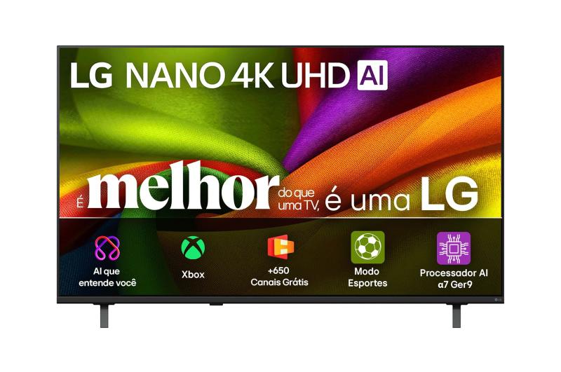 Smart TV LG NANO UHD AI 4K NU850 65 polegadas 2026