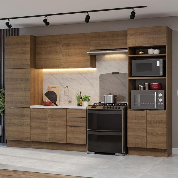 Armário de Cozinha Completa 330cm Stella Madesa 02
