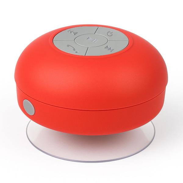 Caixa de Som Bluetooth Portátil à Prova d'Água IPX7 Cor:Vermelho