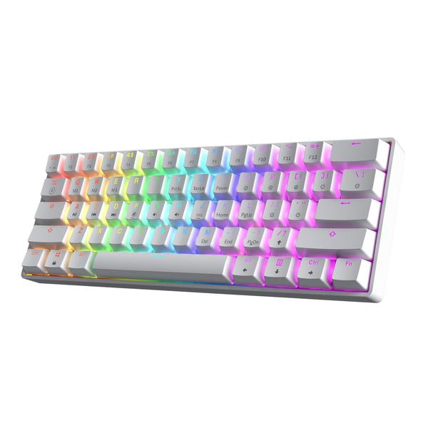 Teclado Mecânico HK GAMING GK61 SE 61 Teclas RGB US