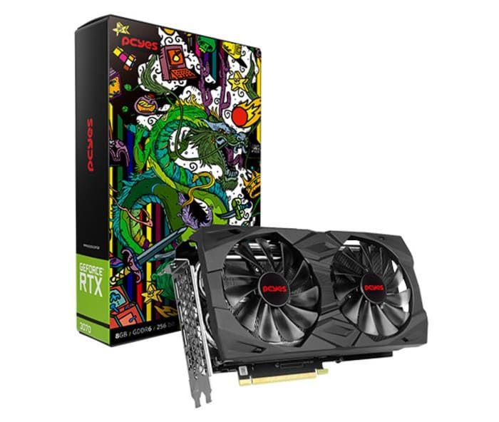 Gpu RTX 3070 Gaming PRO 8GB GDDR6 256 BITS - Graffiti Series - PRTX3070GP8DR6256