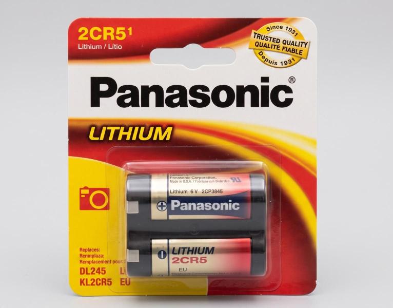 Pilha Bateria 2CR5 Panasonic 01 unidade