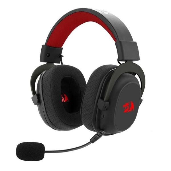 Headset Gamer Sem Fio Redragon Pro Zeus H510-PRO Preto