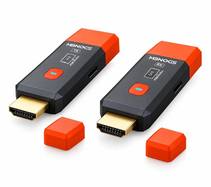 Transmissor Receptor HDMI Sem Fio D Densen Wireless 5.8GHz Full HD 1080p 50m Kit TV Projetor PC