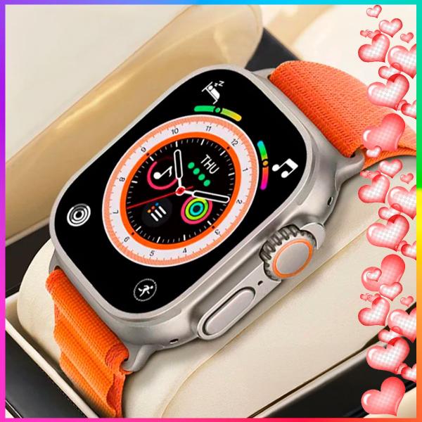 Smartwatch Relógio Presente Dia dos Namorados Inteligente Preto Feminino e Masculino Original