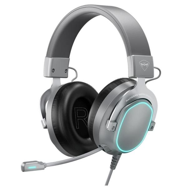 Headset Gamer Machenike GX30 com Drivers Duplos 50mm+13mm, Som Surround 7.1 2ª Geração, Unidade Estéreo Personalizada, Microfone Retrátil Omnidirec...