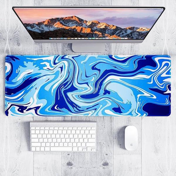 Mouse Pad Gamer Estampado Grande Base Antiderrapante Mesa Escritório Pc Notebook Colorido Decorado