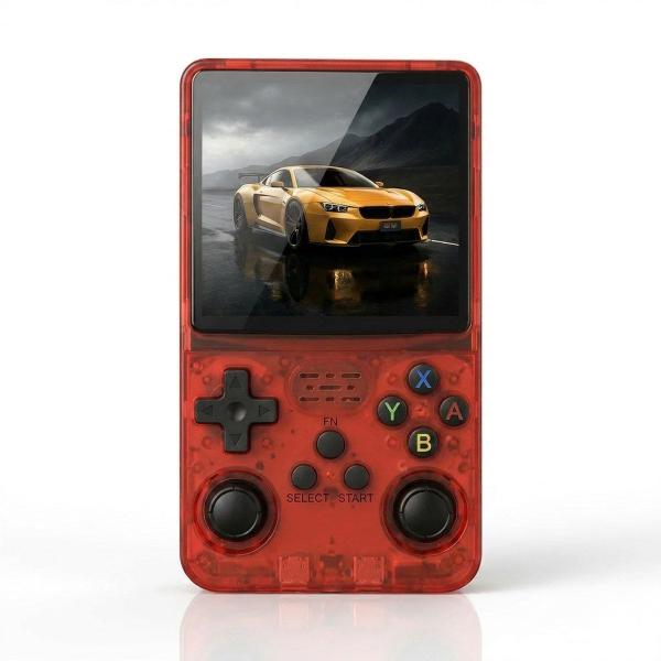 Console Portátil Game R36S Videogame Retrô Tela 3,5 Polegadas Bateria Recarregável