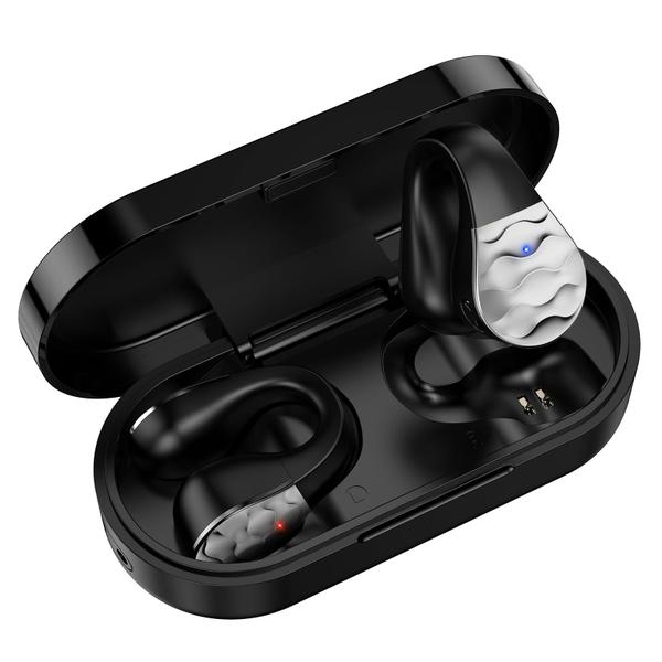Fones de ouvido sem fio aigo Bluetooth Earbuds com microfone à prova d'água Fones de ouvido sem fio aigo Bluetooth Earbuds com microfone à prova d'água