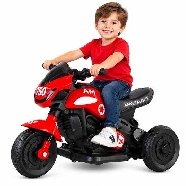 Moto Elétrica Infantil Scooter Menino e Menina Acima de 3 Anos Bateria Recarregável Moto Elétrica Infantil Scooter Menino e Menina Acima de 3 Anos Bateria Recarregável