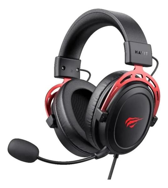 Headset Gamer Havit Gt-h756d Com Fio P2 Com Microfone Preto