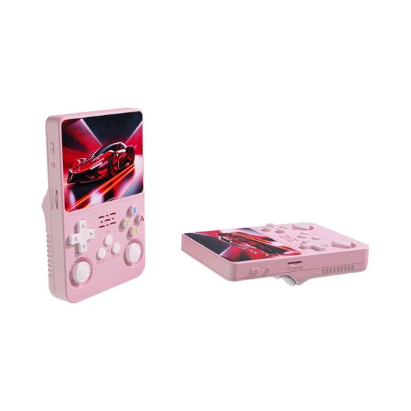 Console De Jogos Portátil 128G R36S Com Tela IPS De 3,5 Polegadas, Jogos Retrô, Sistema ArkOS,