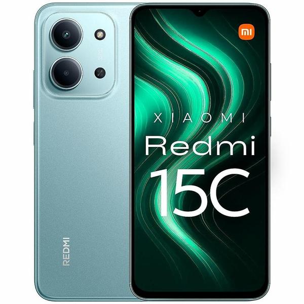 Smartphone Redmi 15C 256GB Tela 6,9 Polegadas 120Hz Bateria 6000mAh Câmera 50MP IP64