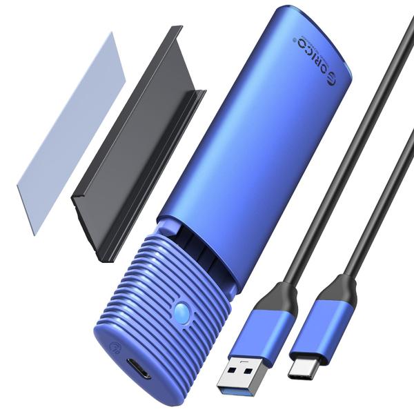 Adaptador de gabinete SSD ORICO M.2 NVMe SATA USB-C 10 Gbps