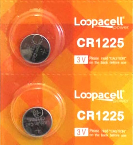 Bateria LOOPACELL CR1225 3V 2 Unidades